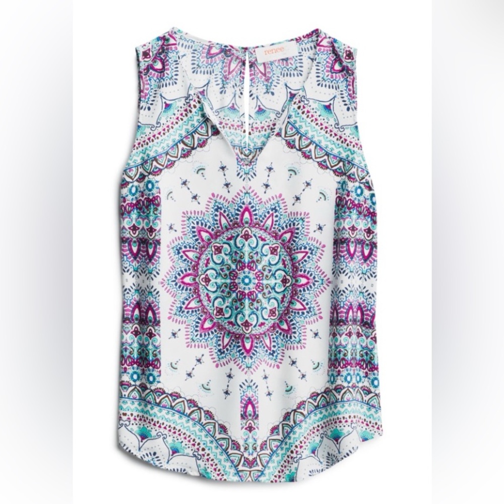 Jory Split Neck Top - image 1